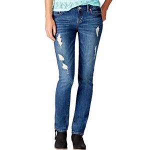 Aeropostale Bayla Skinny Distressed Jeans Sz 0 Reg
